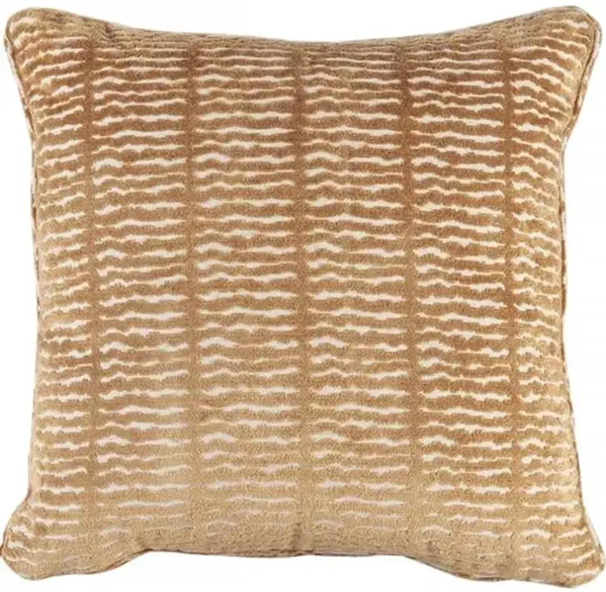 Safiya Stripe Jungle Velvet Pillow