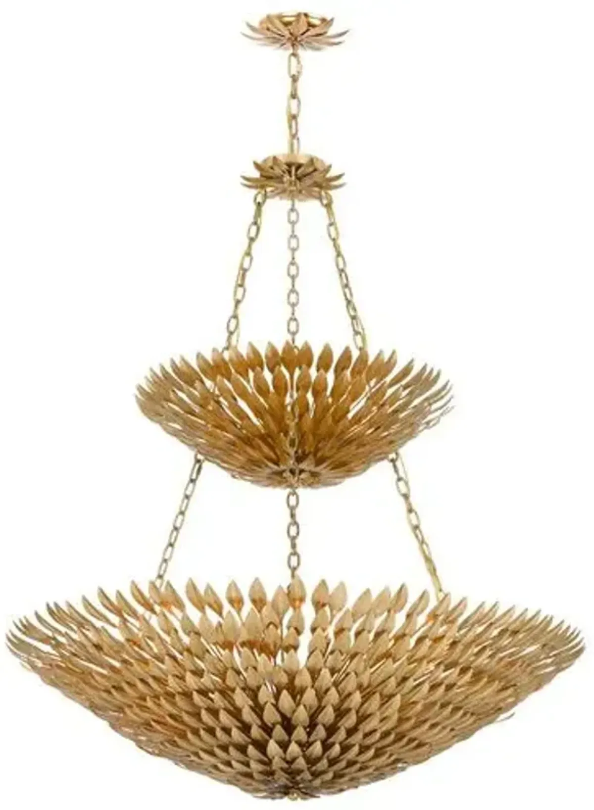 Broche 18 Light Chandelier - Crystorama - Gold