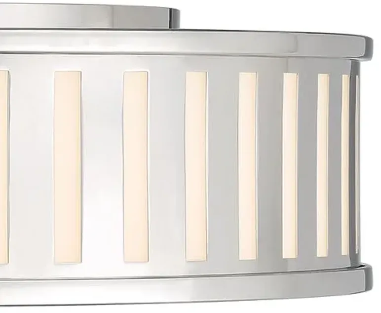 Kendal 4 Light Flush Mount - Crystorama - Silver