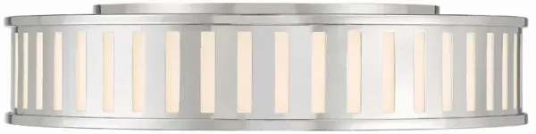 Kendal 4 Light Flush Mount - Crystorama - Silver