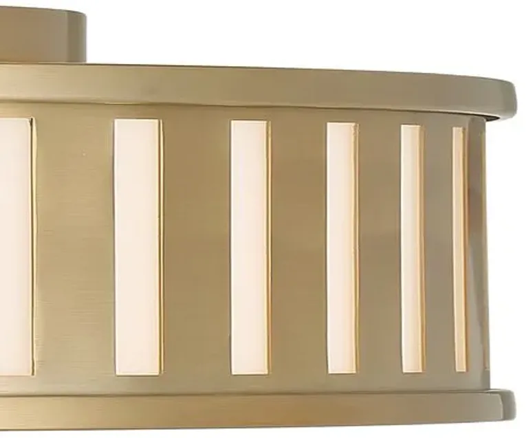 Kendal 4 Light Flush Mount - Crystorama - Gold