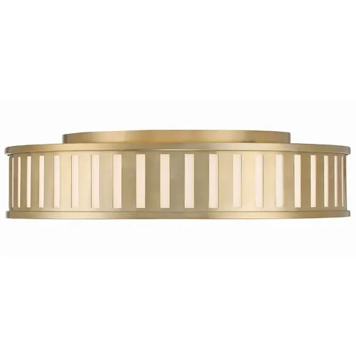 Kendal 4 Light Flush Mount - Crystorama - Gold