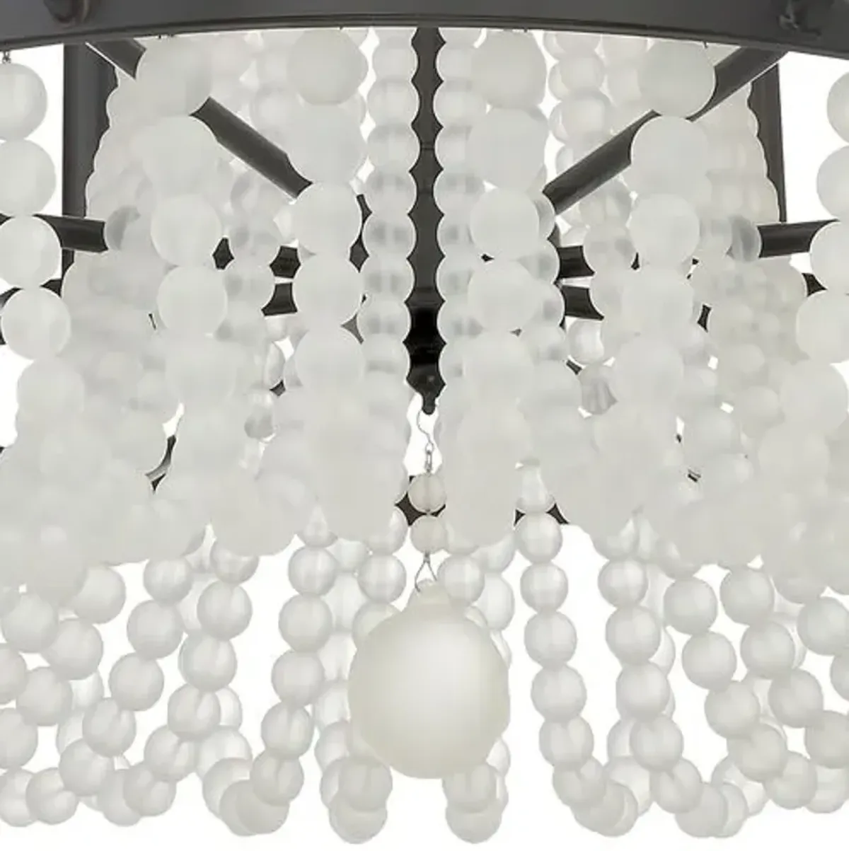 Bella 8 Light Chandelier - Crystorama - Black