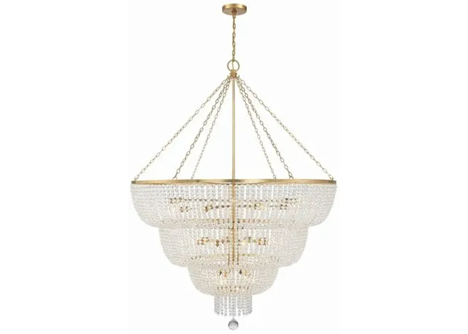 Rylee 24 Light Chandelier - Crystorama - Gold