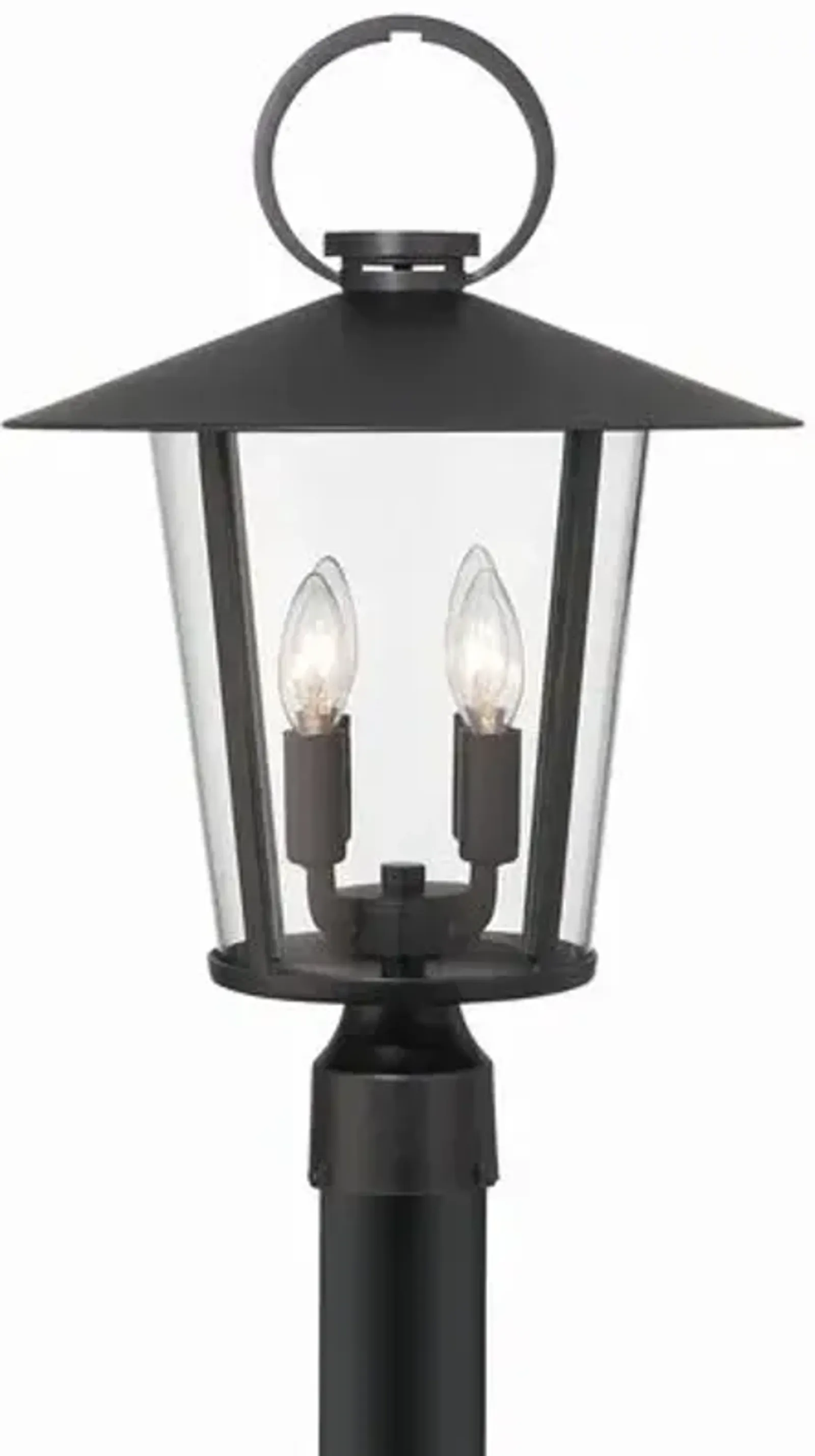 Andover 4-Light Outdoor Post Light - Matte Black - Crystorama