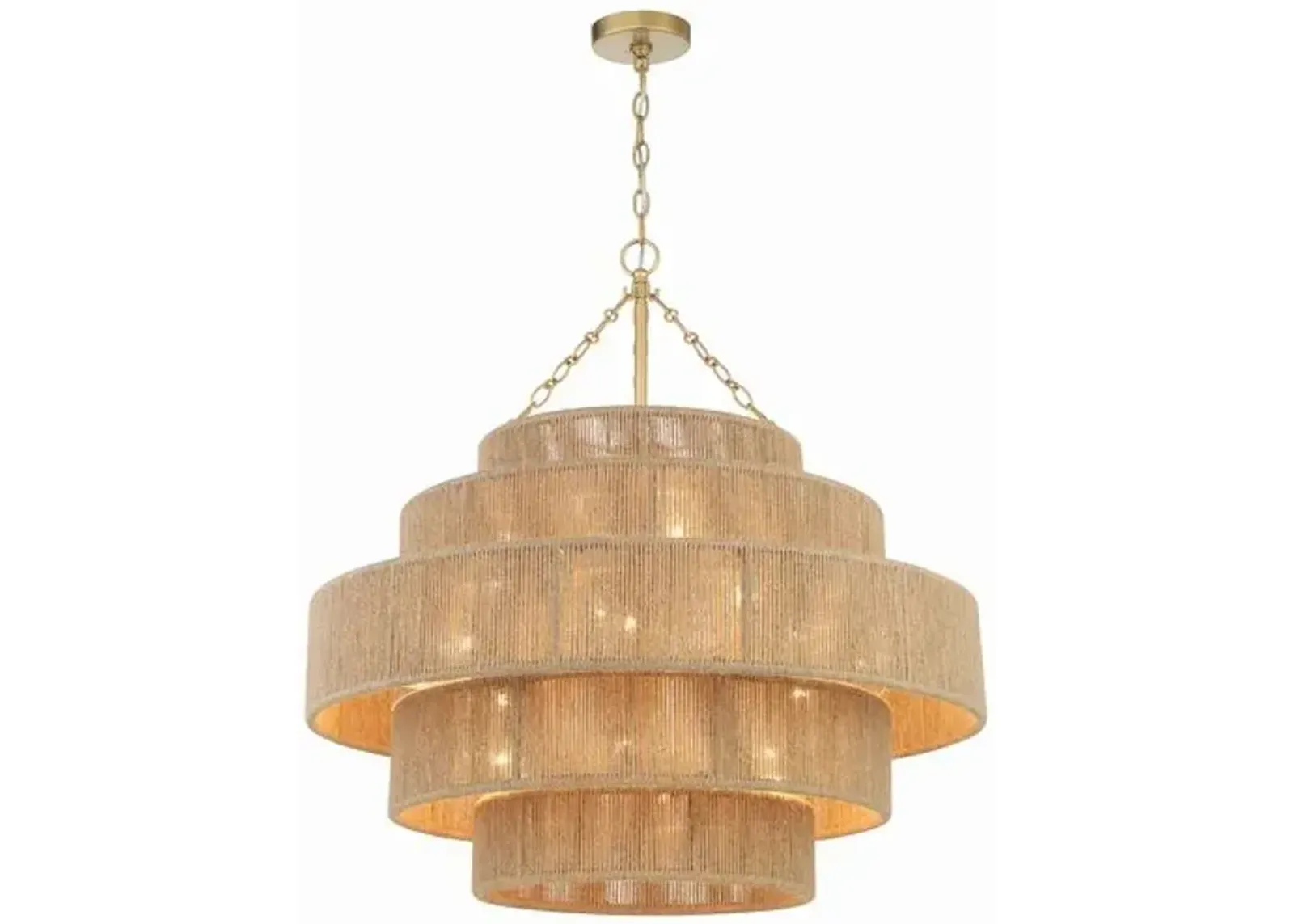 Shyla 20 Light Chandelier - Soft Gold - Crystorama