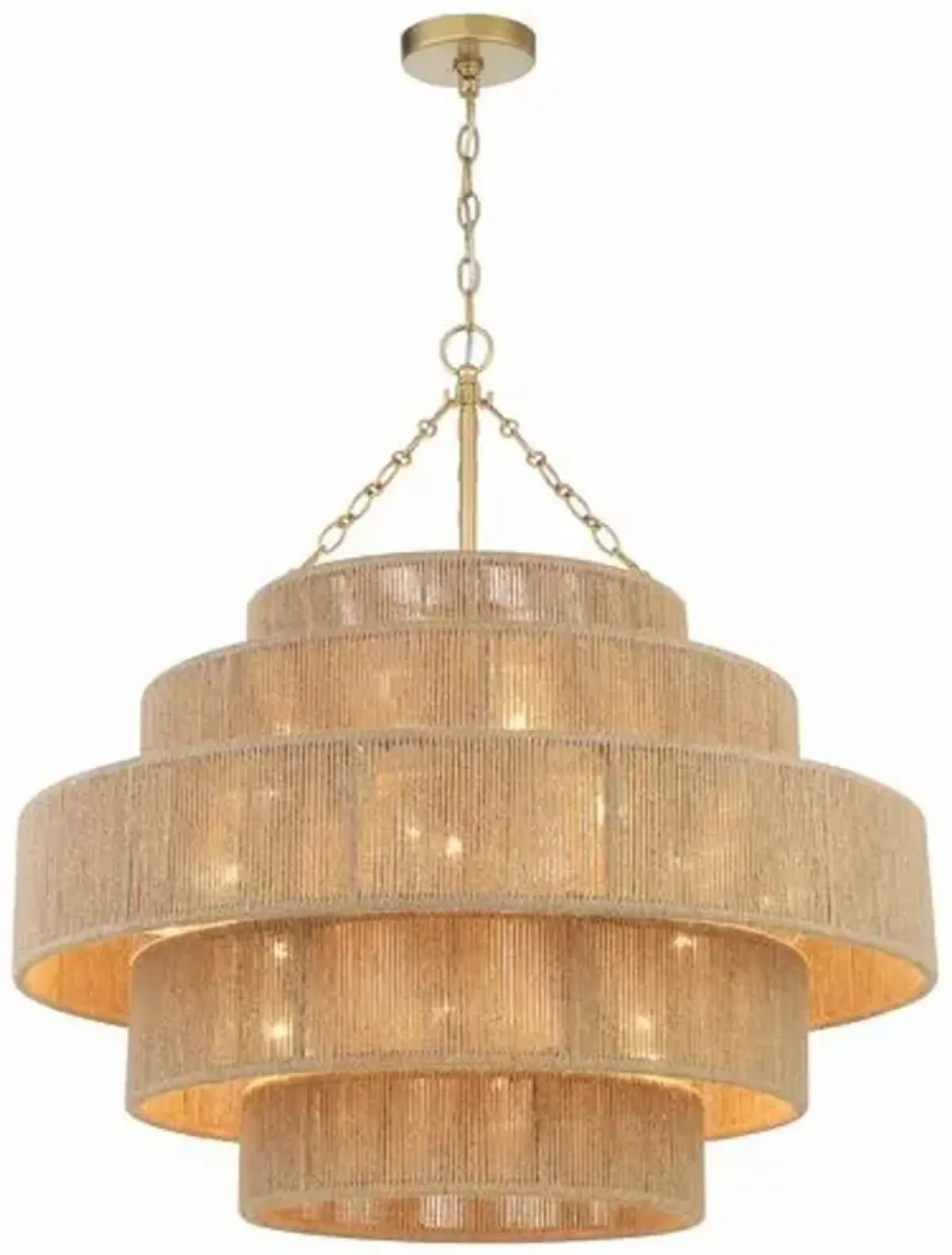 Shyla 20 Light Chandelier - Soft Gold - Crystorama