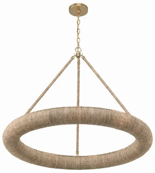 Oakley Integrated LED Chandelier - Soft Gold - Crystorama