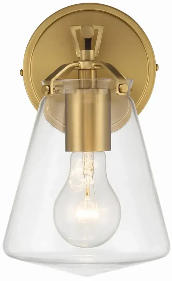 Voss 1 Light Wall Sconce - Crystorama - Gold