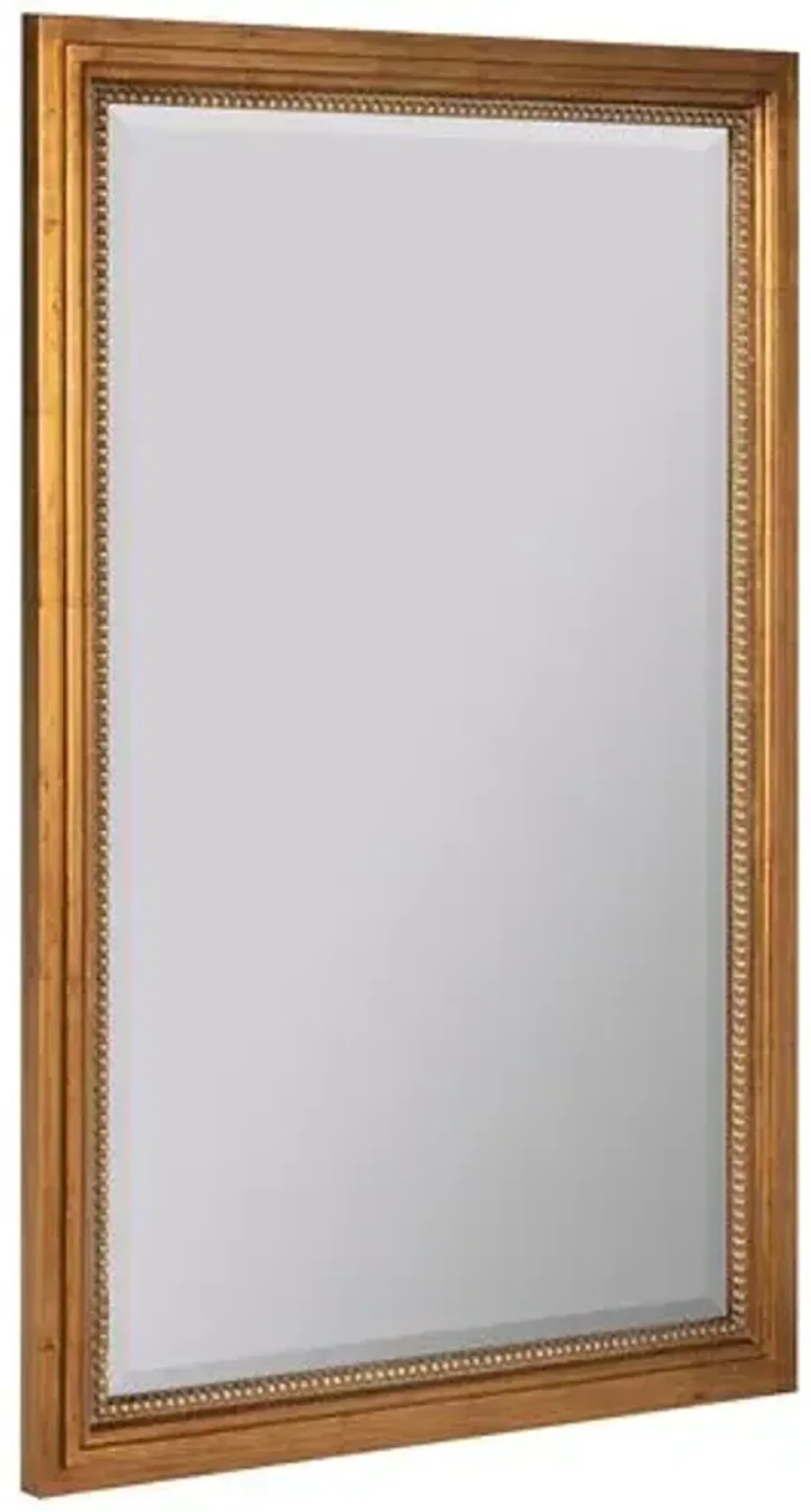 Rosemary Rectangular Wall Mirror - Antique Gold