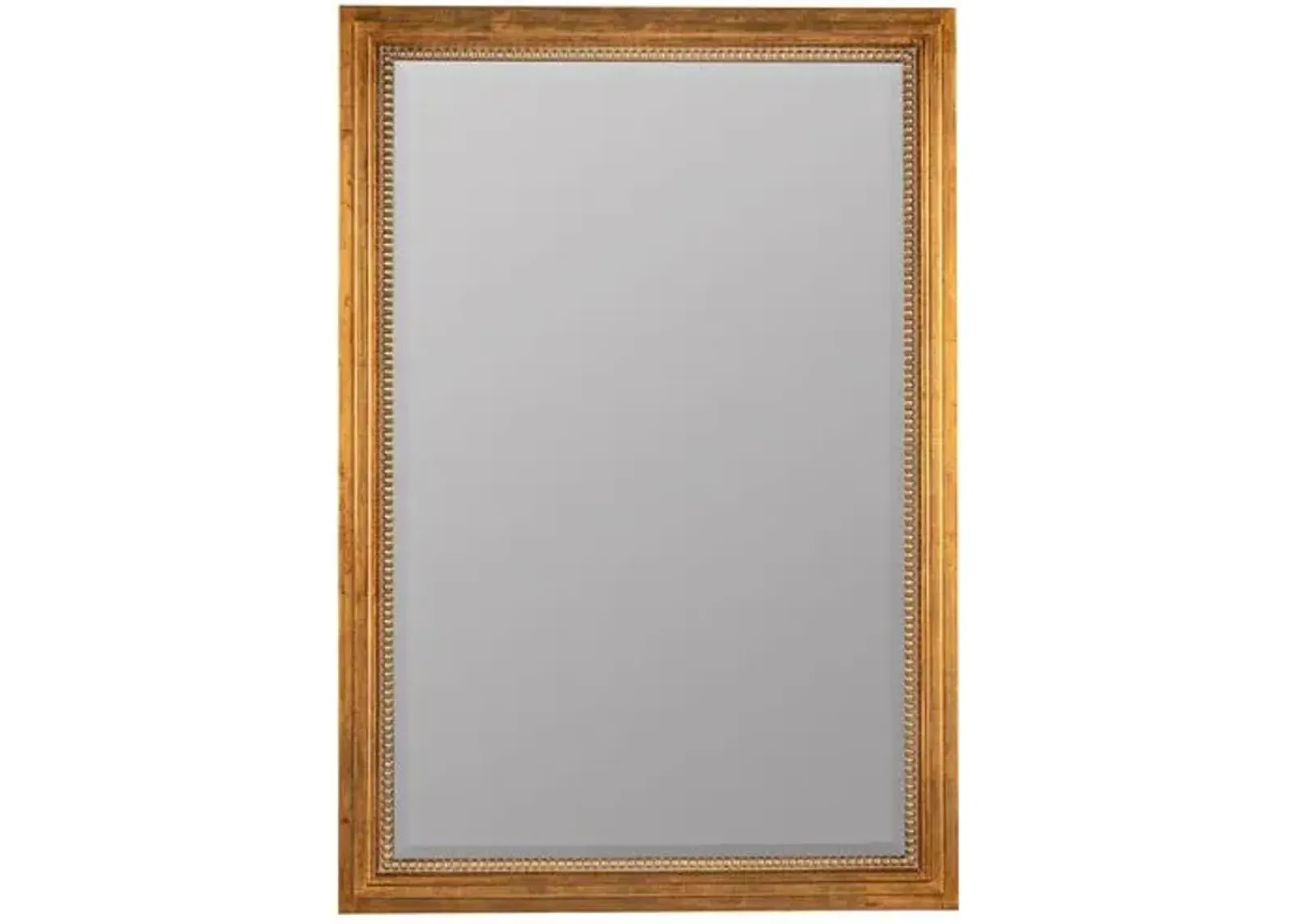 Rosemary Rectangular Wall Mirror - Antique Gold