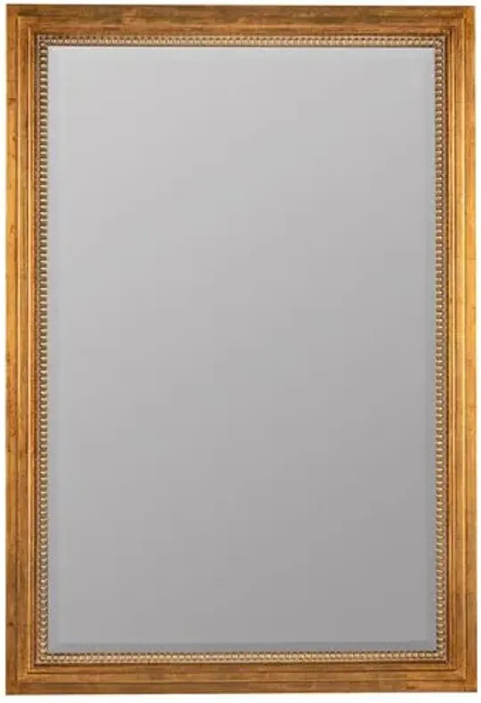 Rosemary Rectangular Wall Mirror - Antique Gold