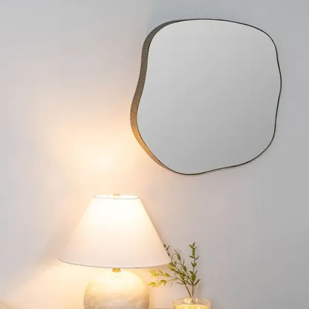 Zaria Small Wall Mirror - Gold