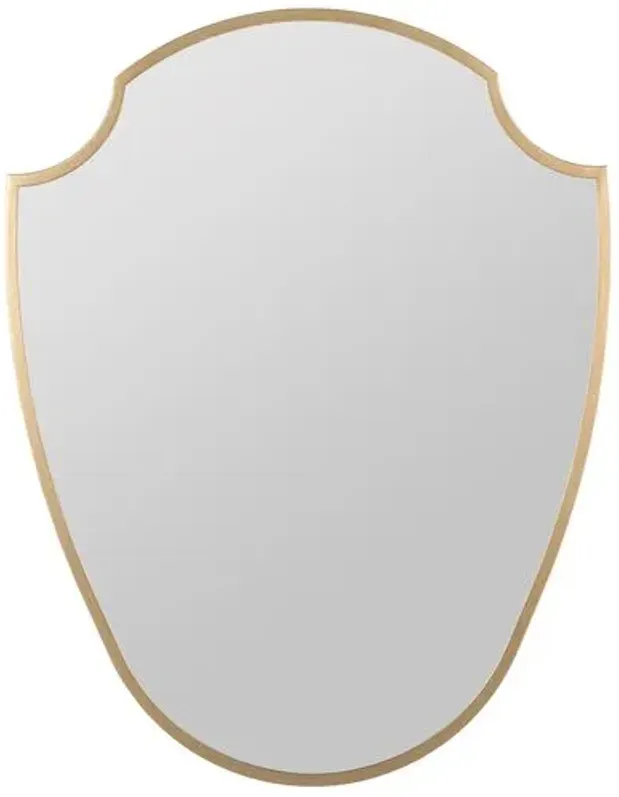 Ariana Wall Mirror - Polished Gold