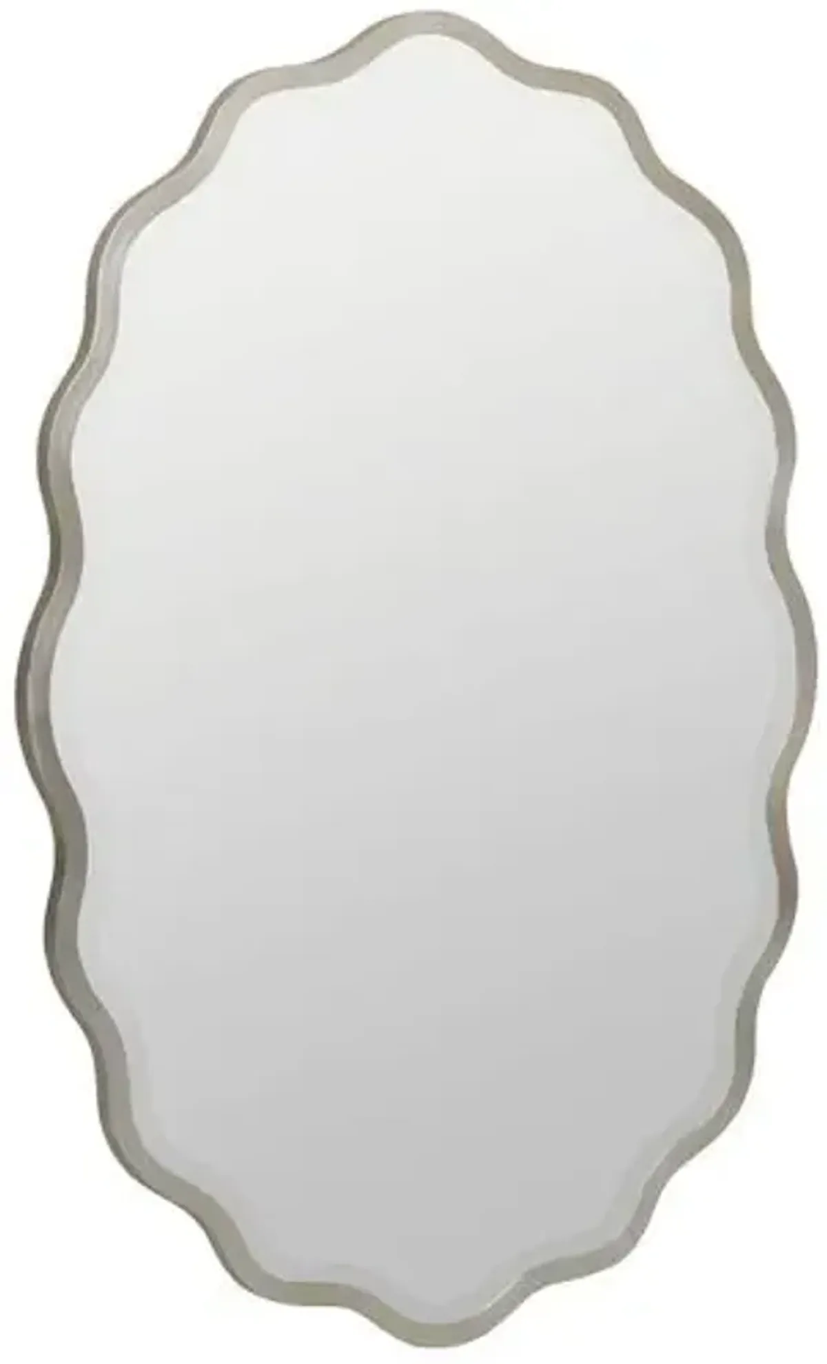 Etti Oval Scallop Wall Mirror