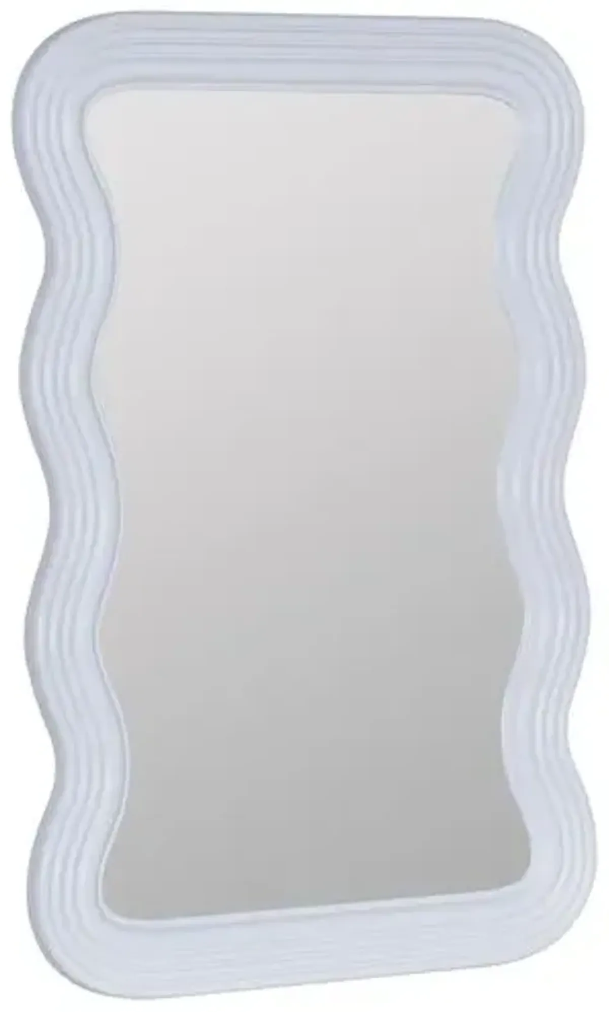 Franky Custom Painted Wavy Wall Mirror