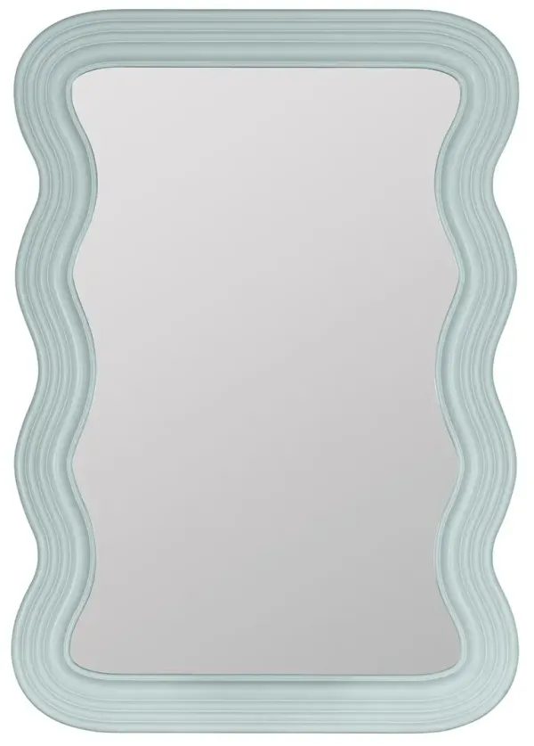 Franky Custom Painted Wavy Wall Mirror