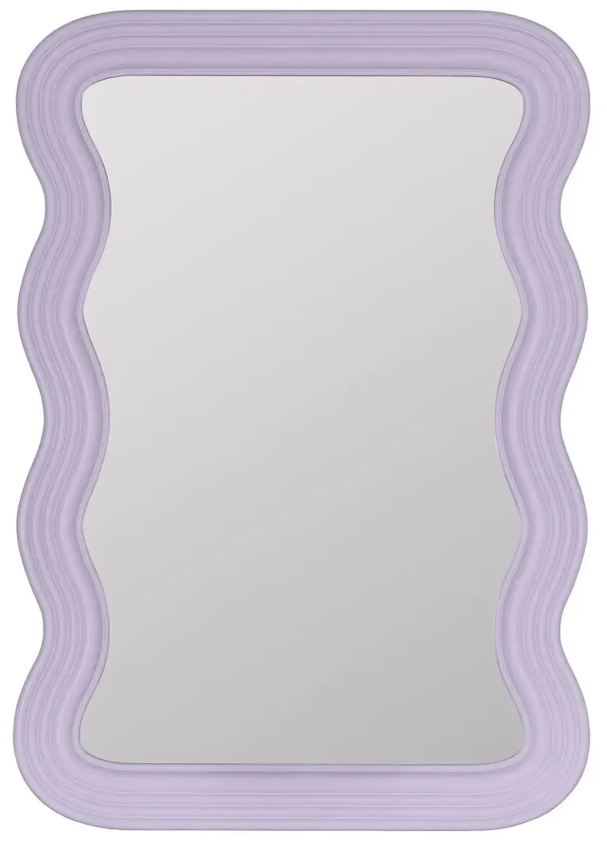 Franky Custom Painted Wavy Wall Mirror