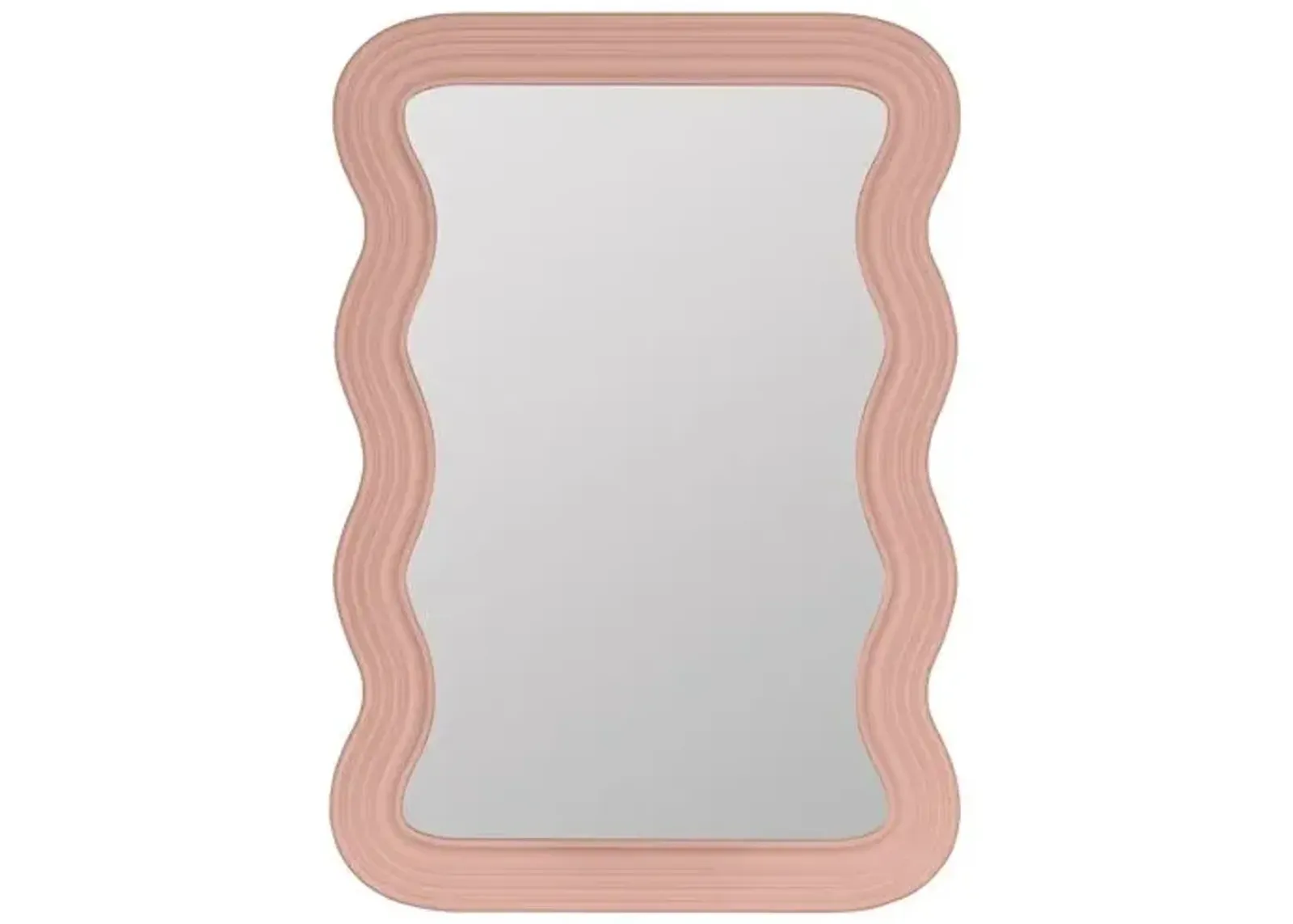 Franky Custom Painted Wavy Wall Mirror