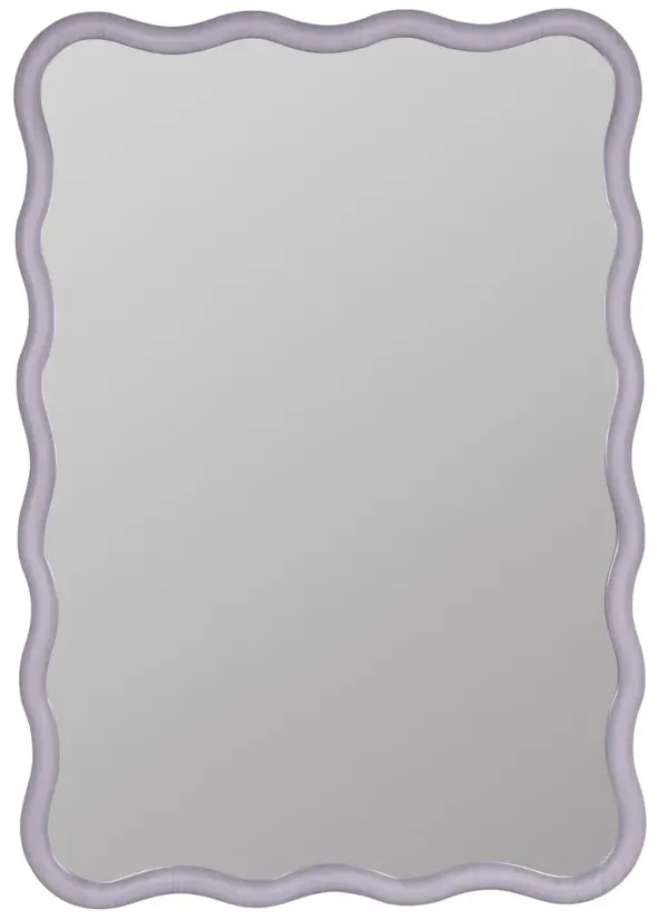 Kiki Wave Custom Painted Wall Mirror