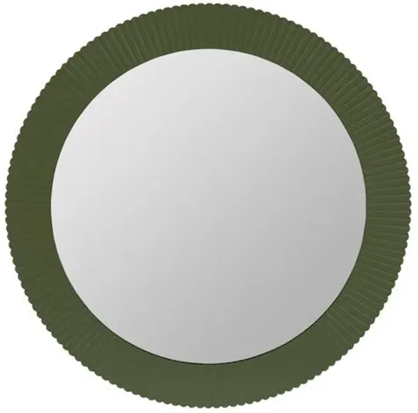 Josie Custom Painted 36" Round Wall Mirror