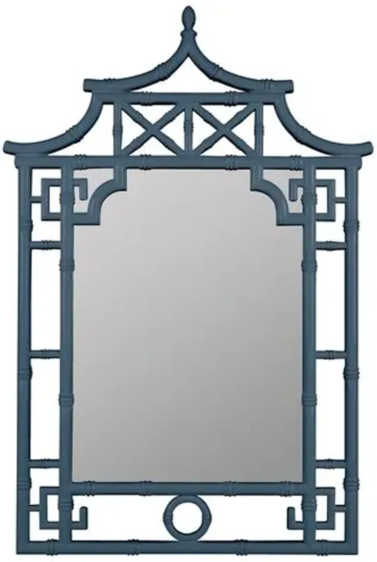 Isla Chinoiserie Custom Painted Wall Mirror