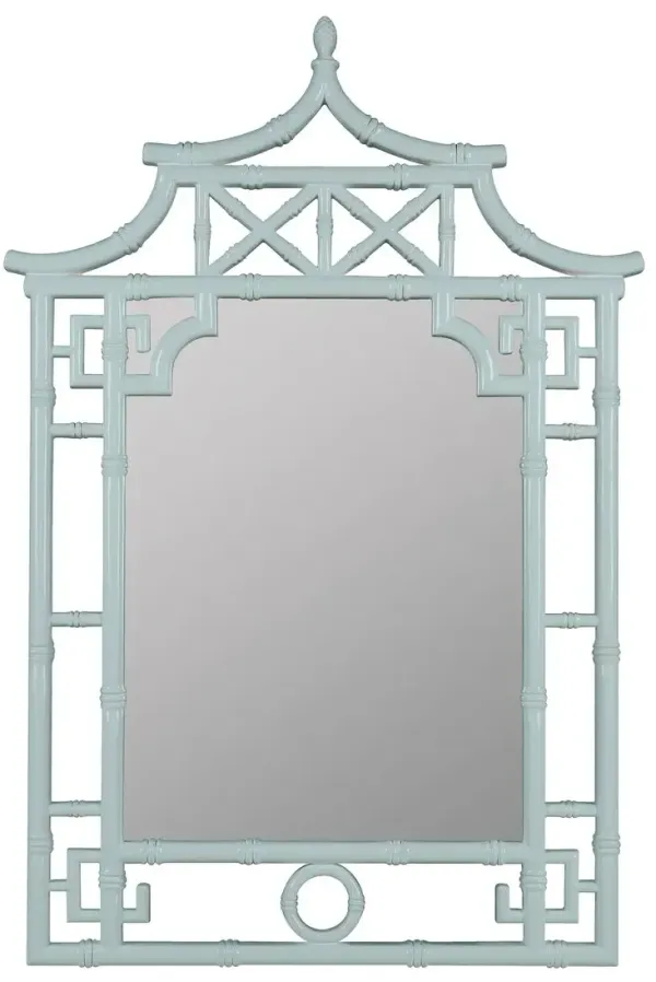 Isla Chinoiserie Custom Painted Wall Mirror