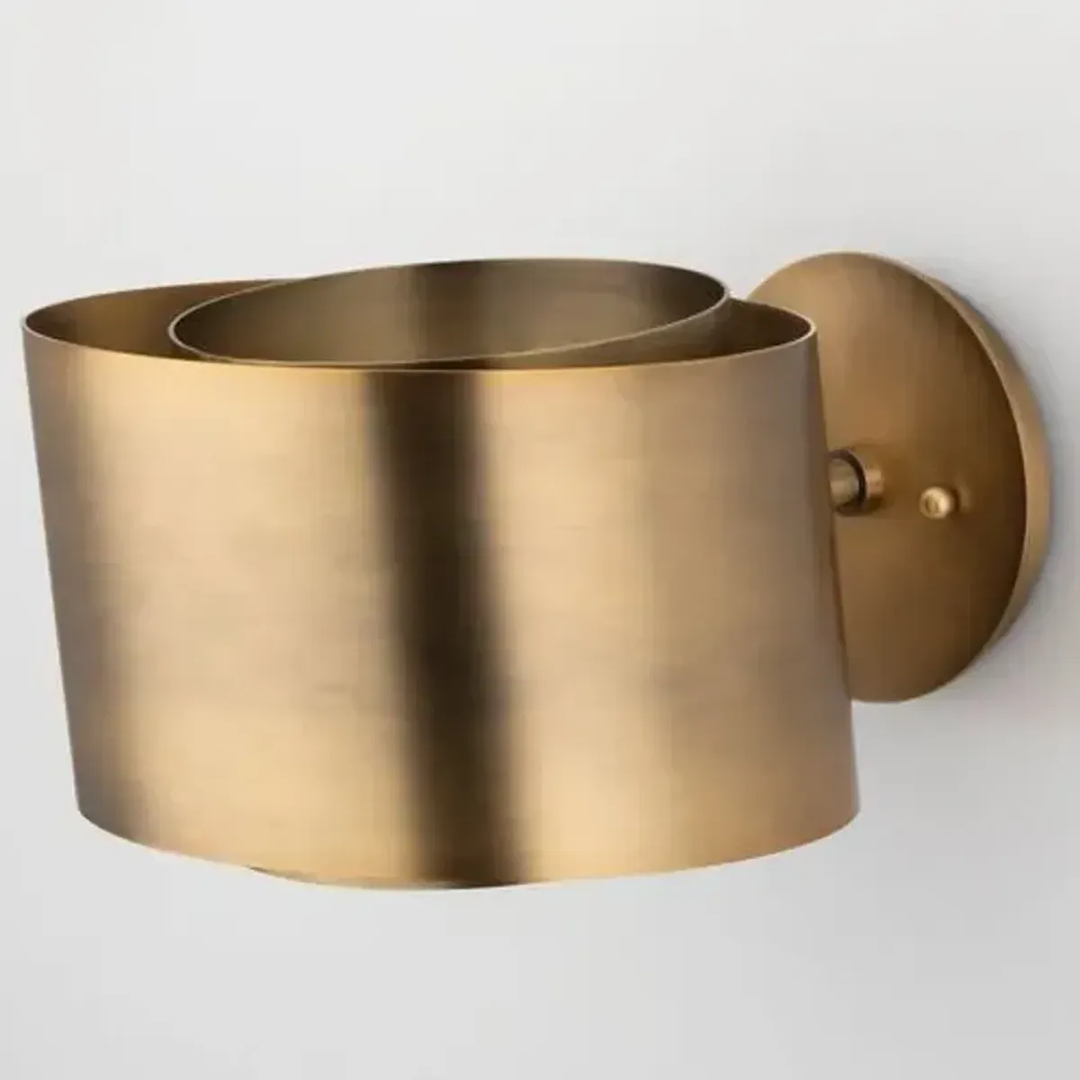 Roux Wall Sconce - Patina Brass - Gold