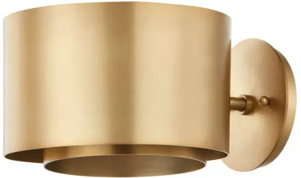 Roux Wall Sconce - Patina Brass - Gold