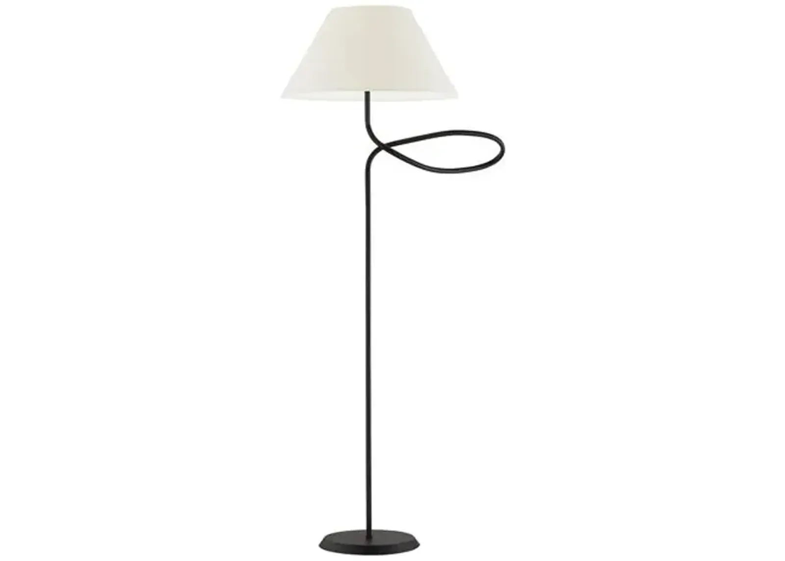 Alameda 67.5" Floor Lamp - Forged Iron