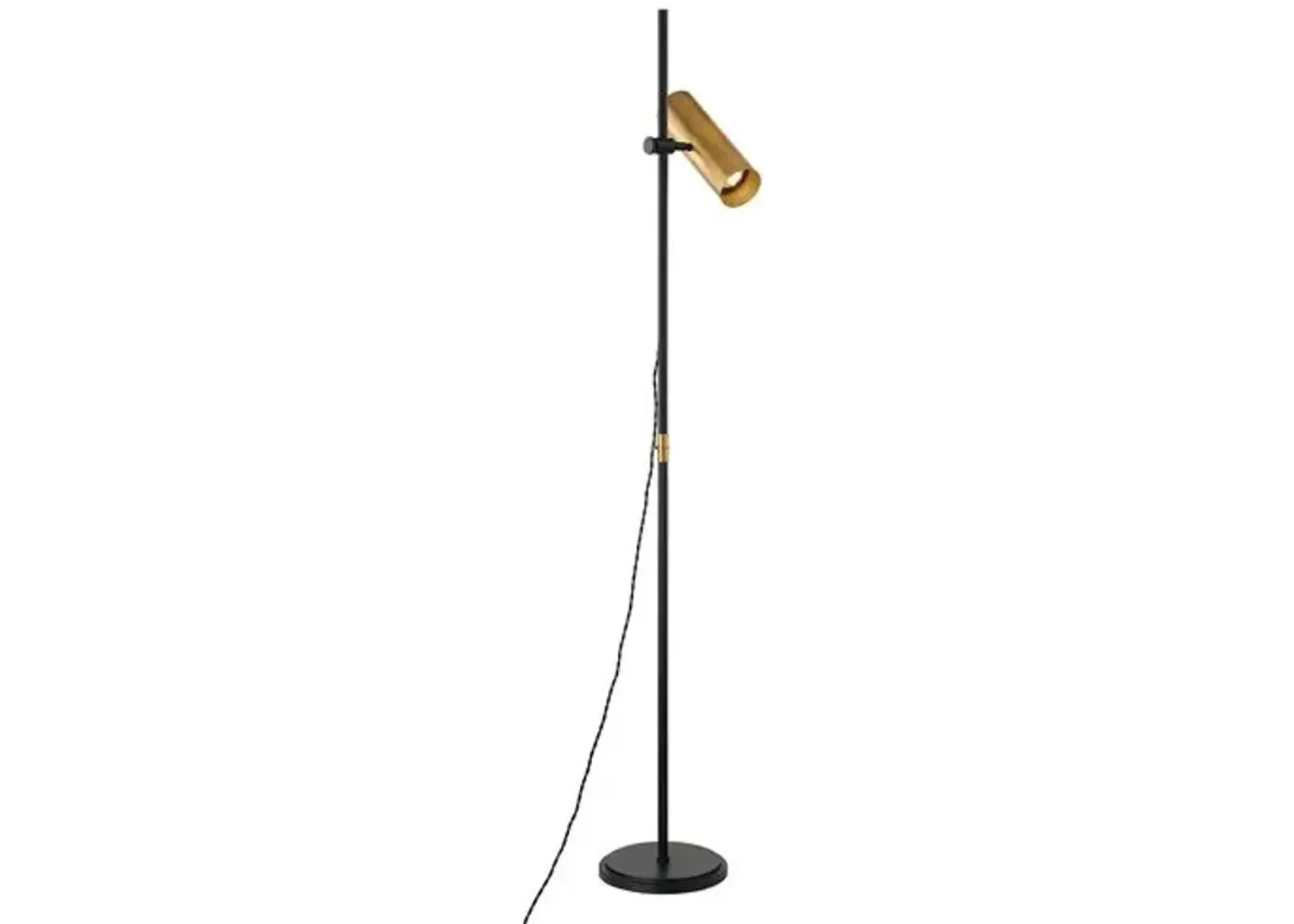 Quinn 65" Floor Lamp - PATINA BRASS