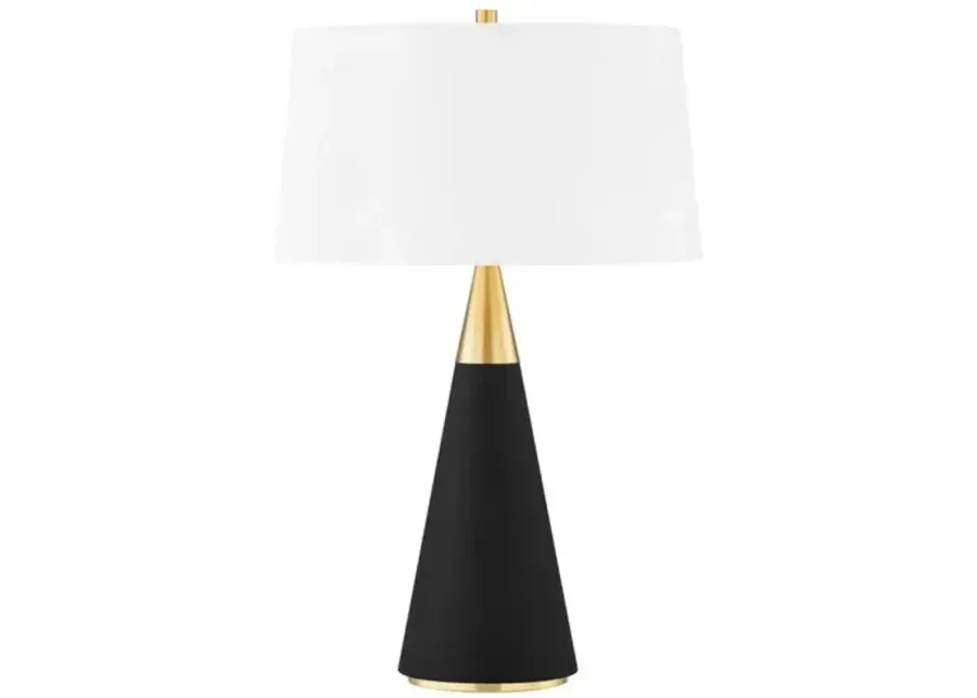 Jen 24.5" Table Lamp - Home Ec. for Mitzi - Black