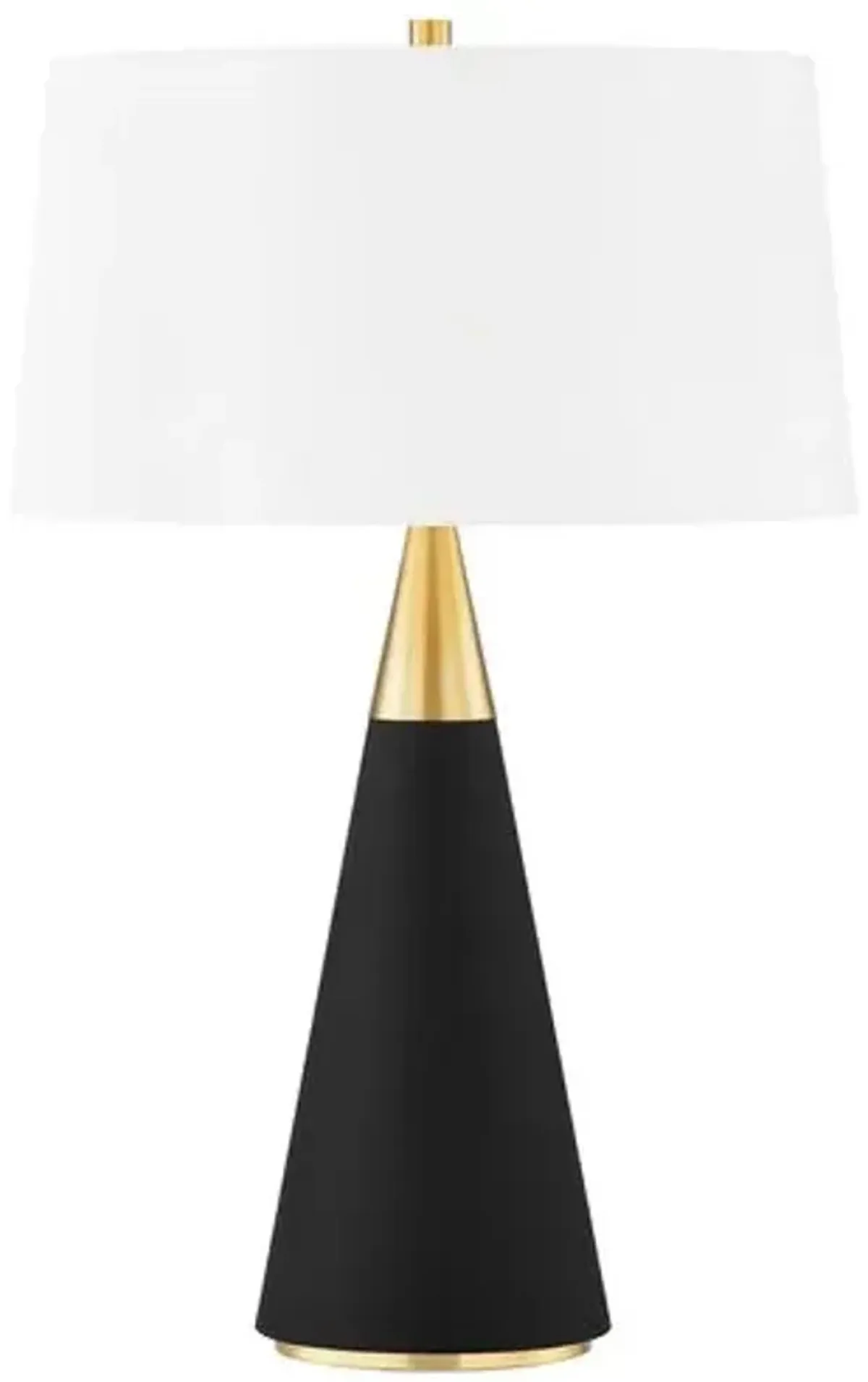 Jen 24.5" Table Lamp - Home Ec. for Mitzi - Black