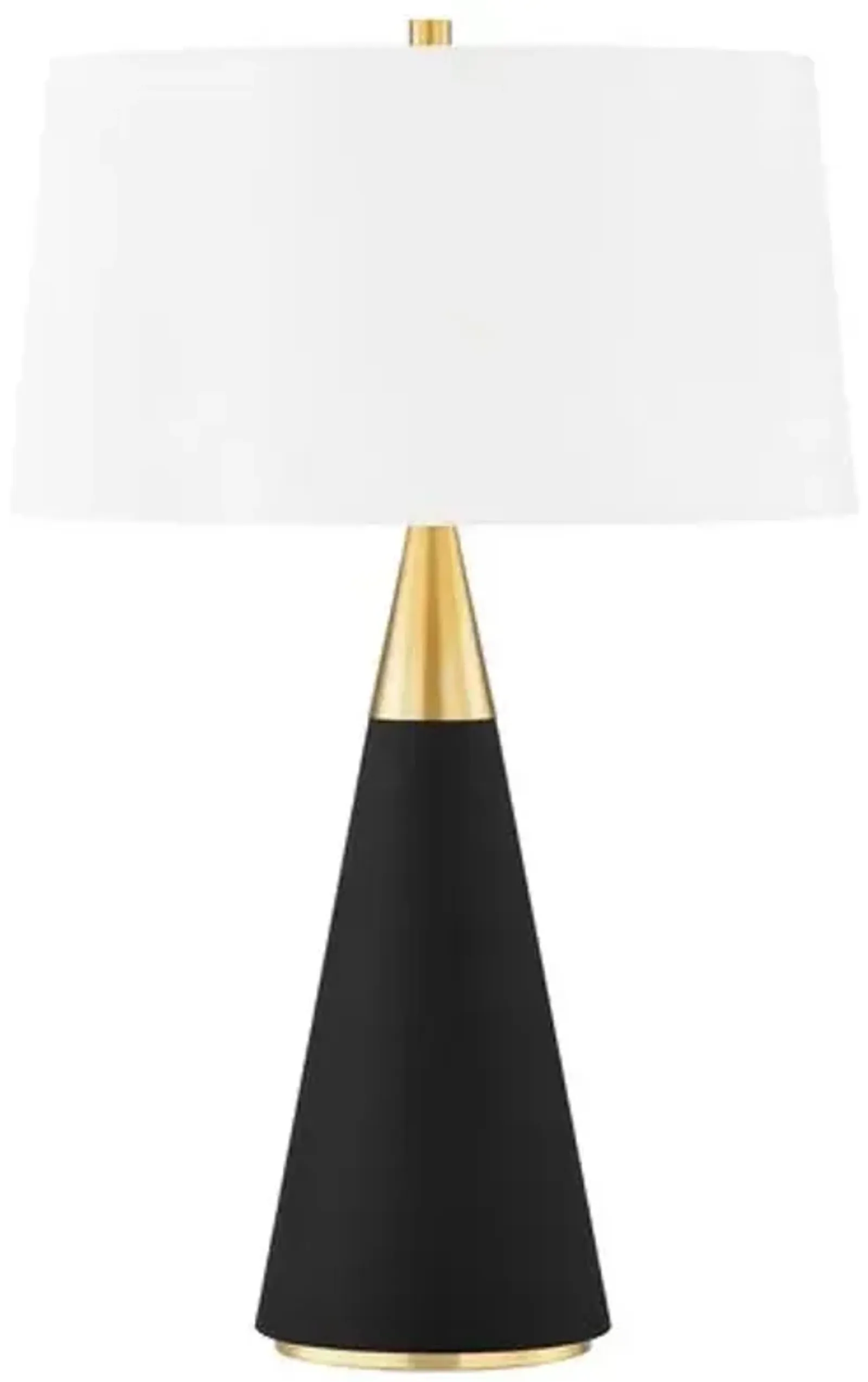 Jen 24.5" Table Lamp - Home Ec. for Mitzi - Black