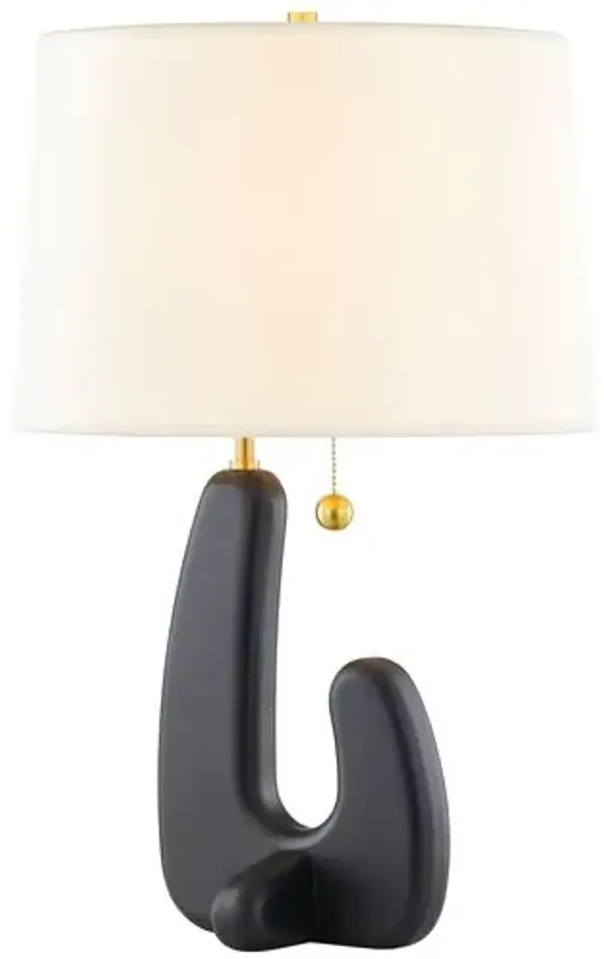 Regina Wood Table Lamp - Black - Home Ec. for Mitzi - Gold