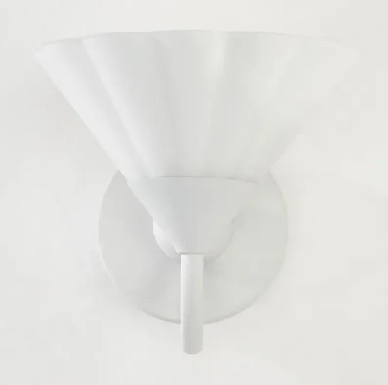 Kelsey 6.75" Wall Sconce - Home Ec. for Mitzi - White