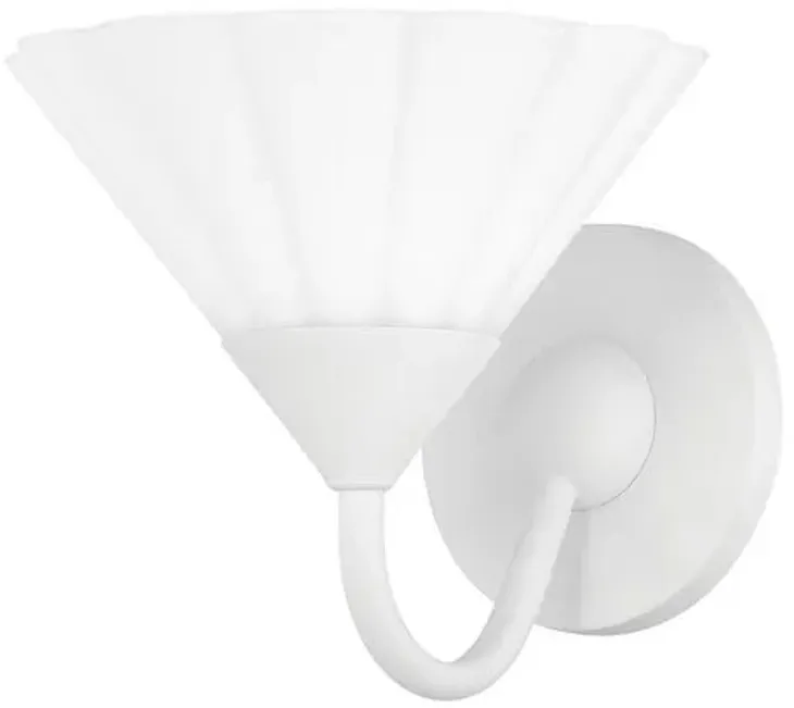 Kelsey 6.75" Wall Sconce - Home Ec. for Mitzi - White