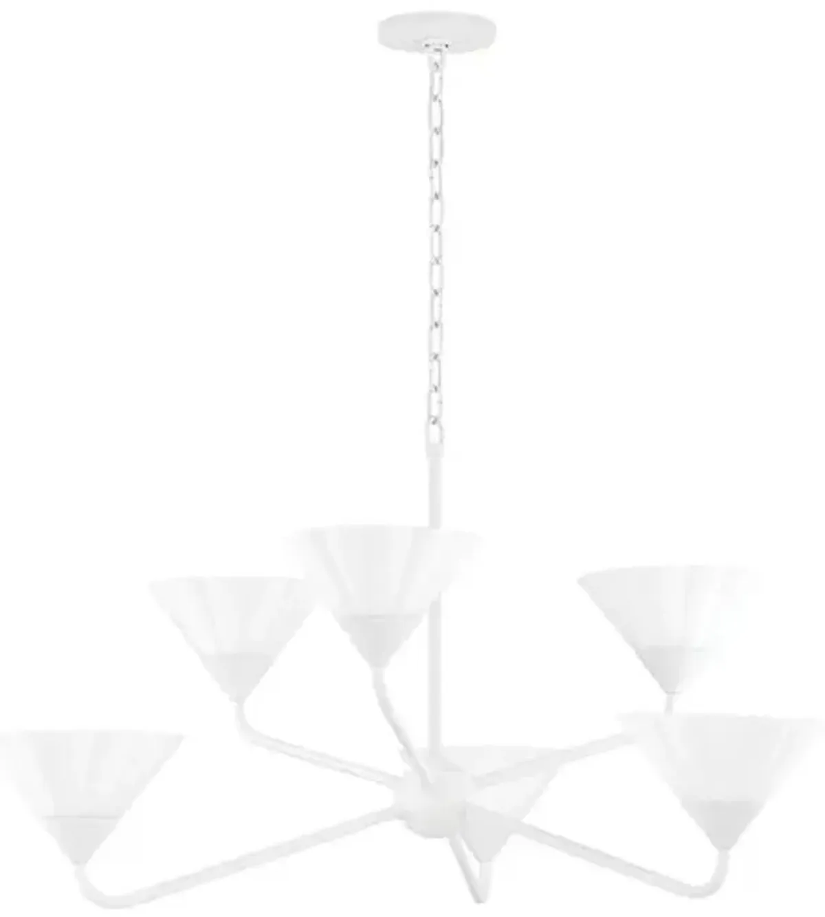 Kelsey Chandelier - Home Ec. for Mitzi - White