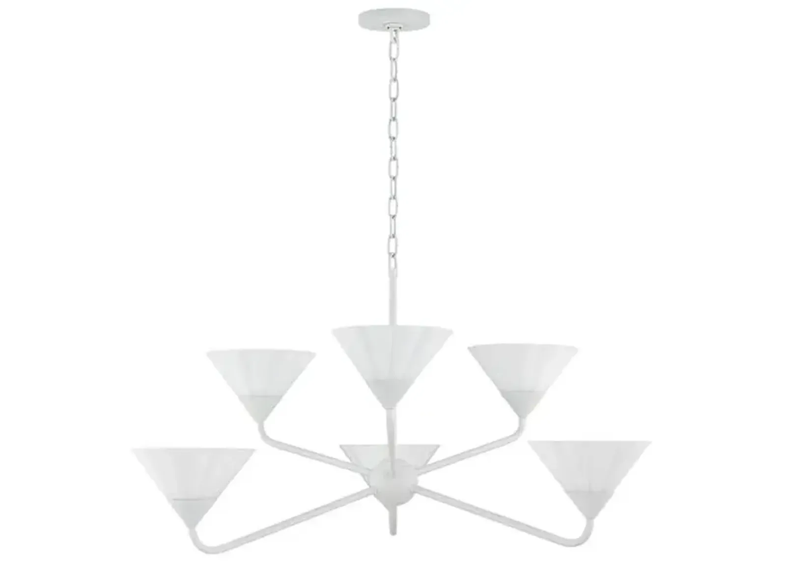 Kelsey Chandelier - Home Ec. for Mitzi - White