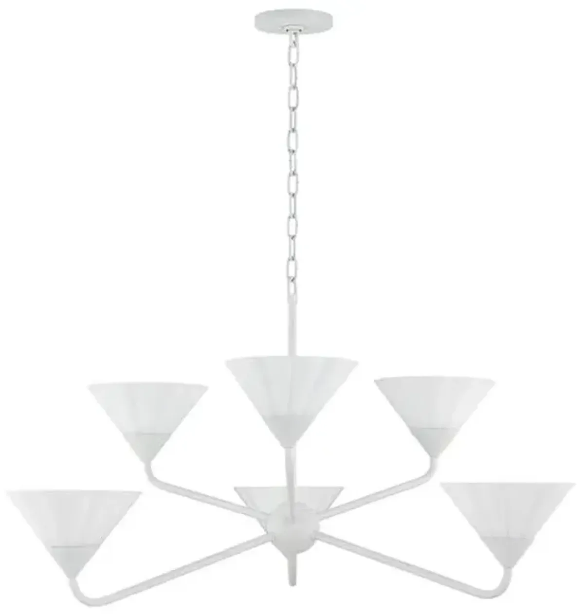 Kelsey Chandelier - Home Ec. for Mitzi - White