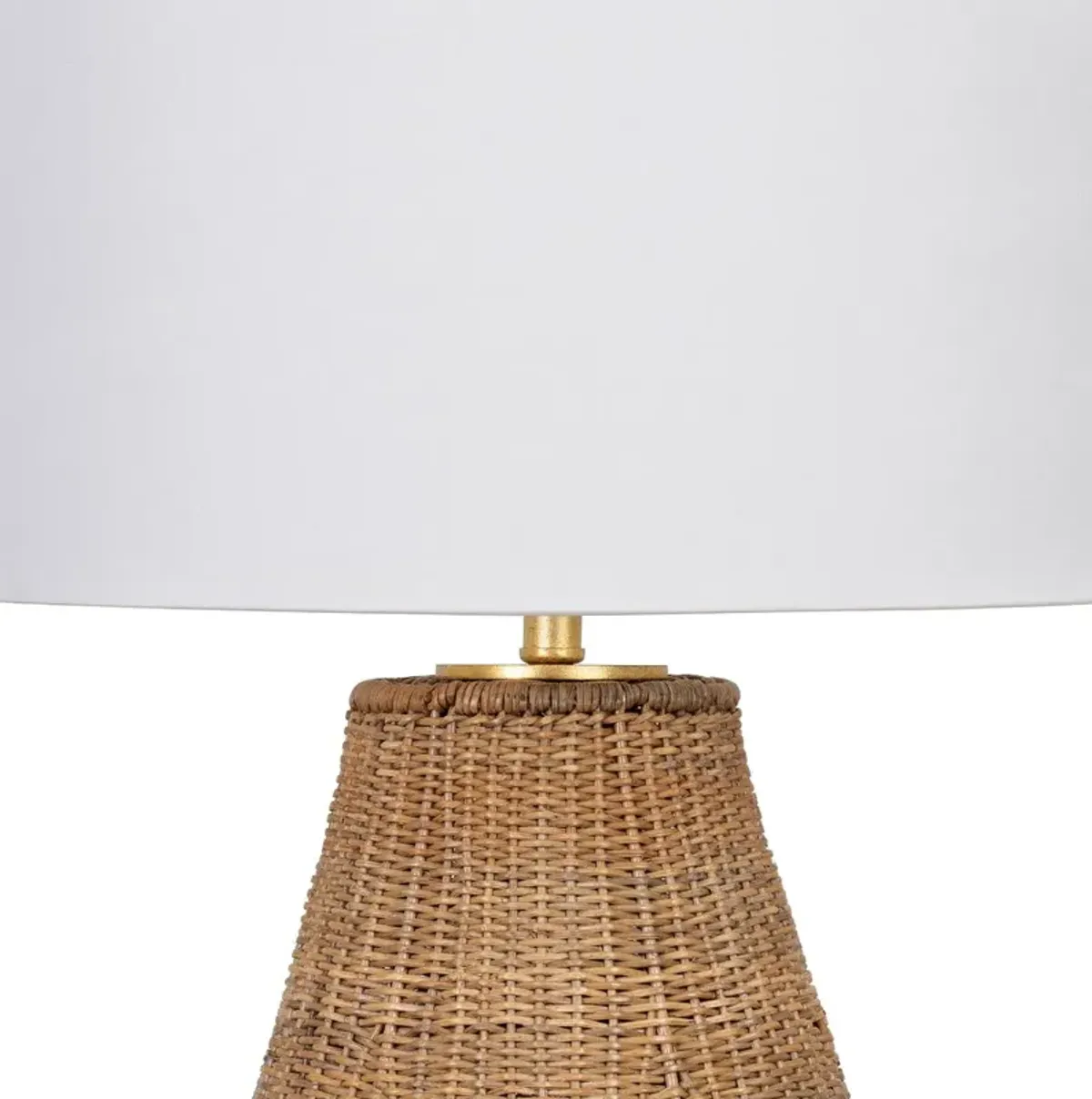 Liberty 29" Rattan Table Lamp - Natural - Gold