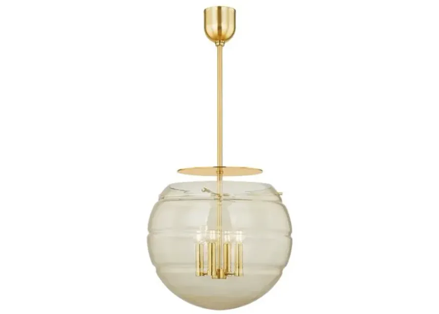 Romina 20" Pendant - Aged Brass - Gold