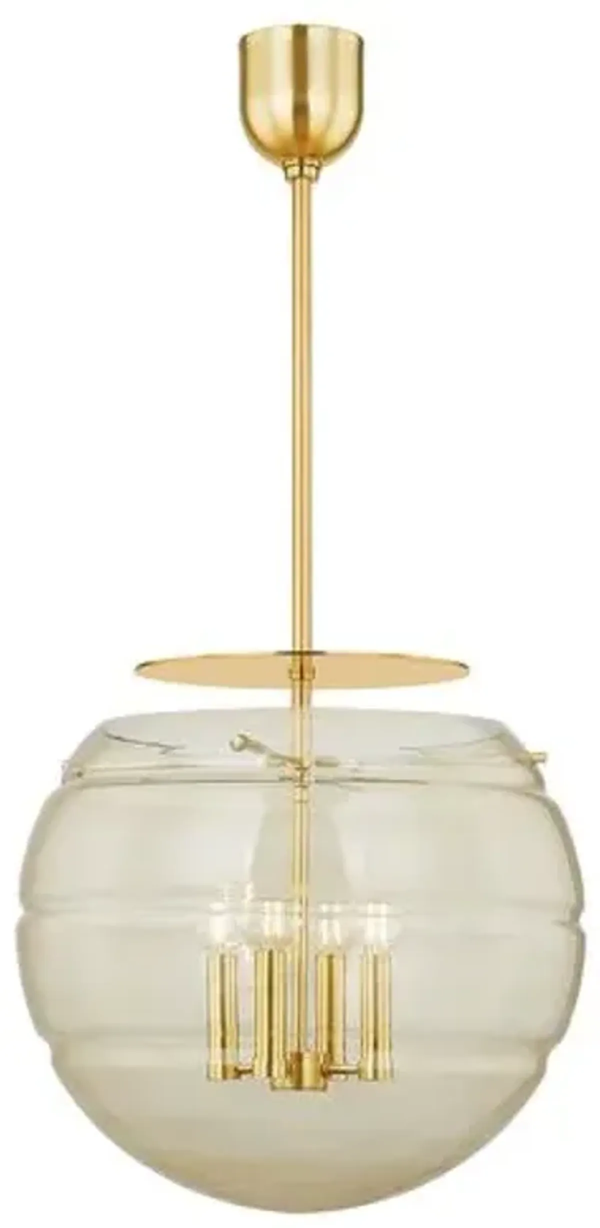 Romina 20" Pendant - Aged Brass - Gold