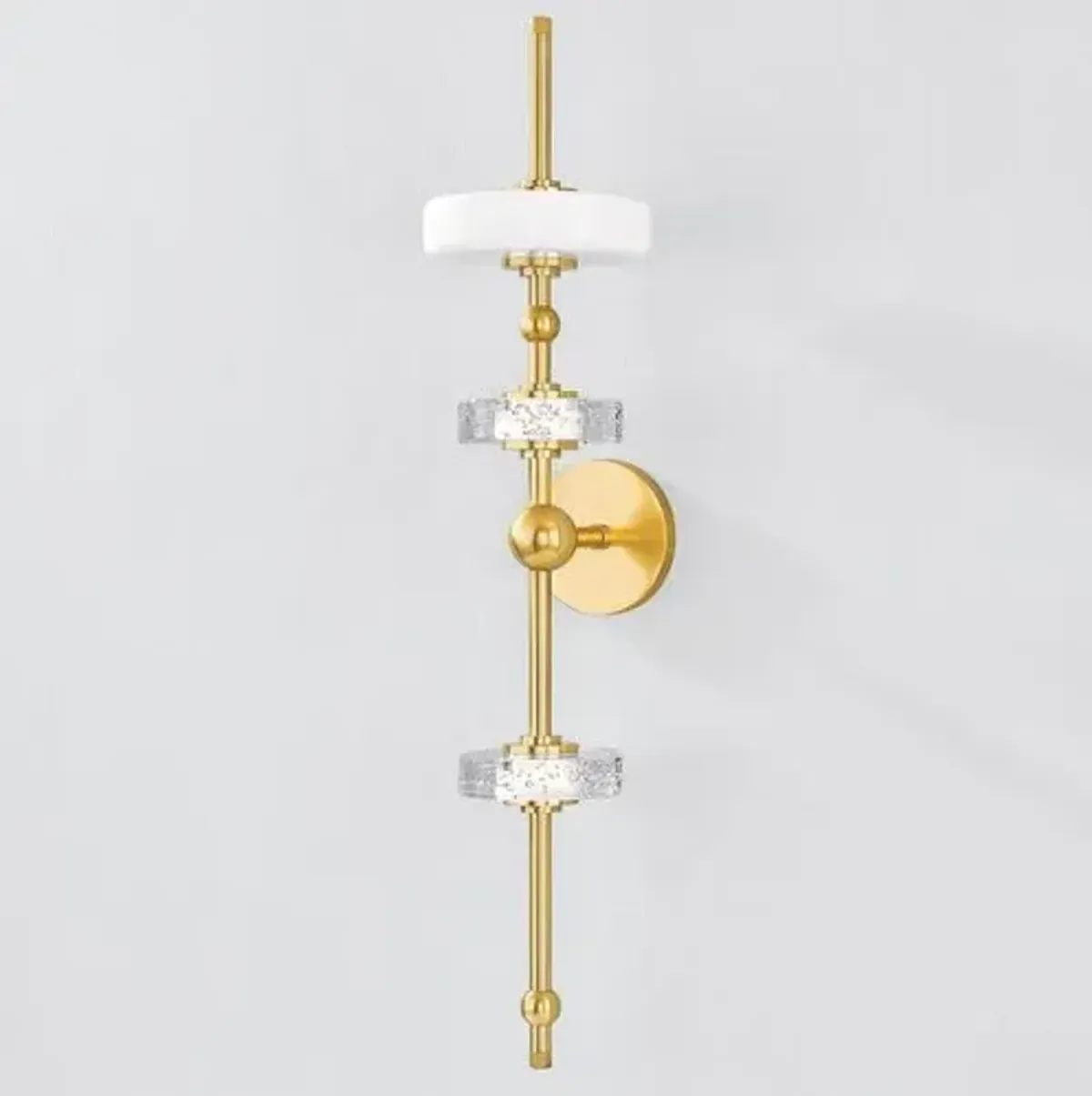 Adrian 30" Wall Sconce - Aged Brass - Gold