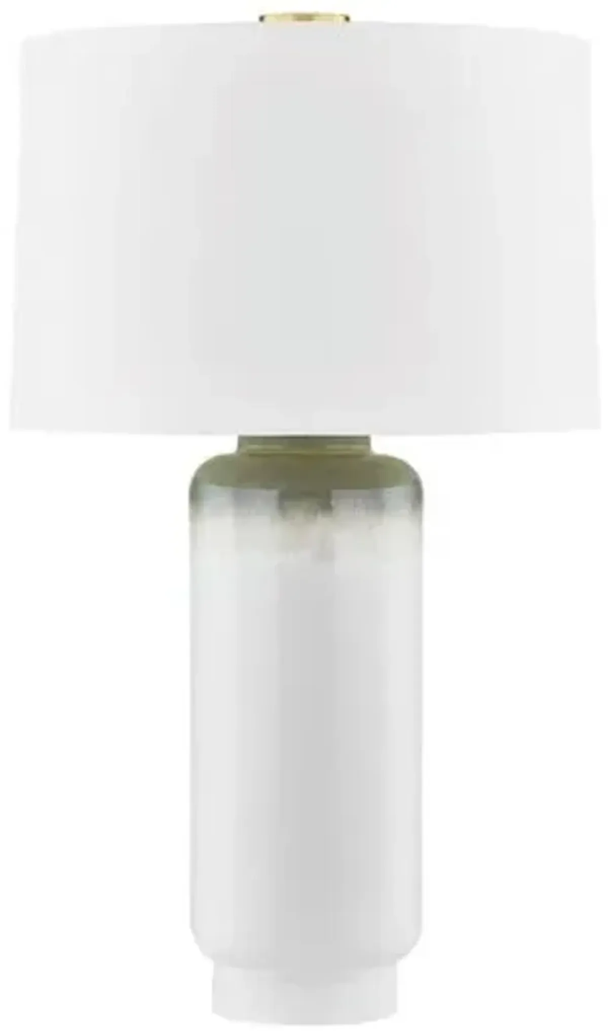 Benton Ceramic Table Lamp - Meadow Ombre - Green