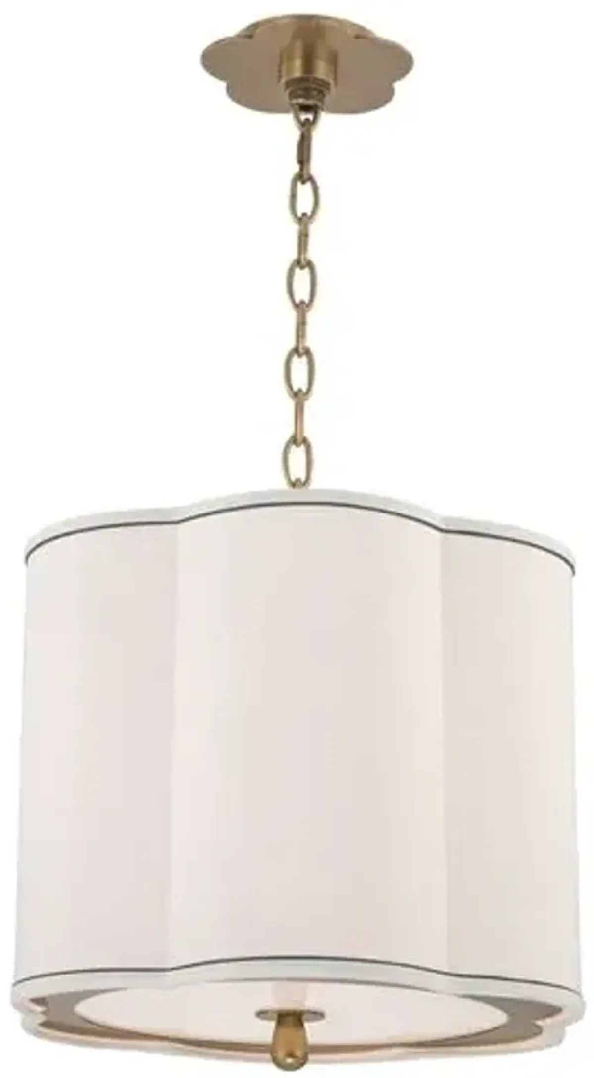 Tristian 14.75" Pendant - Gold