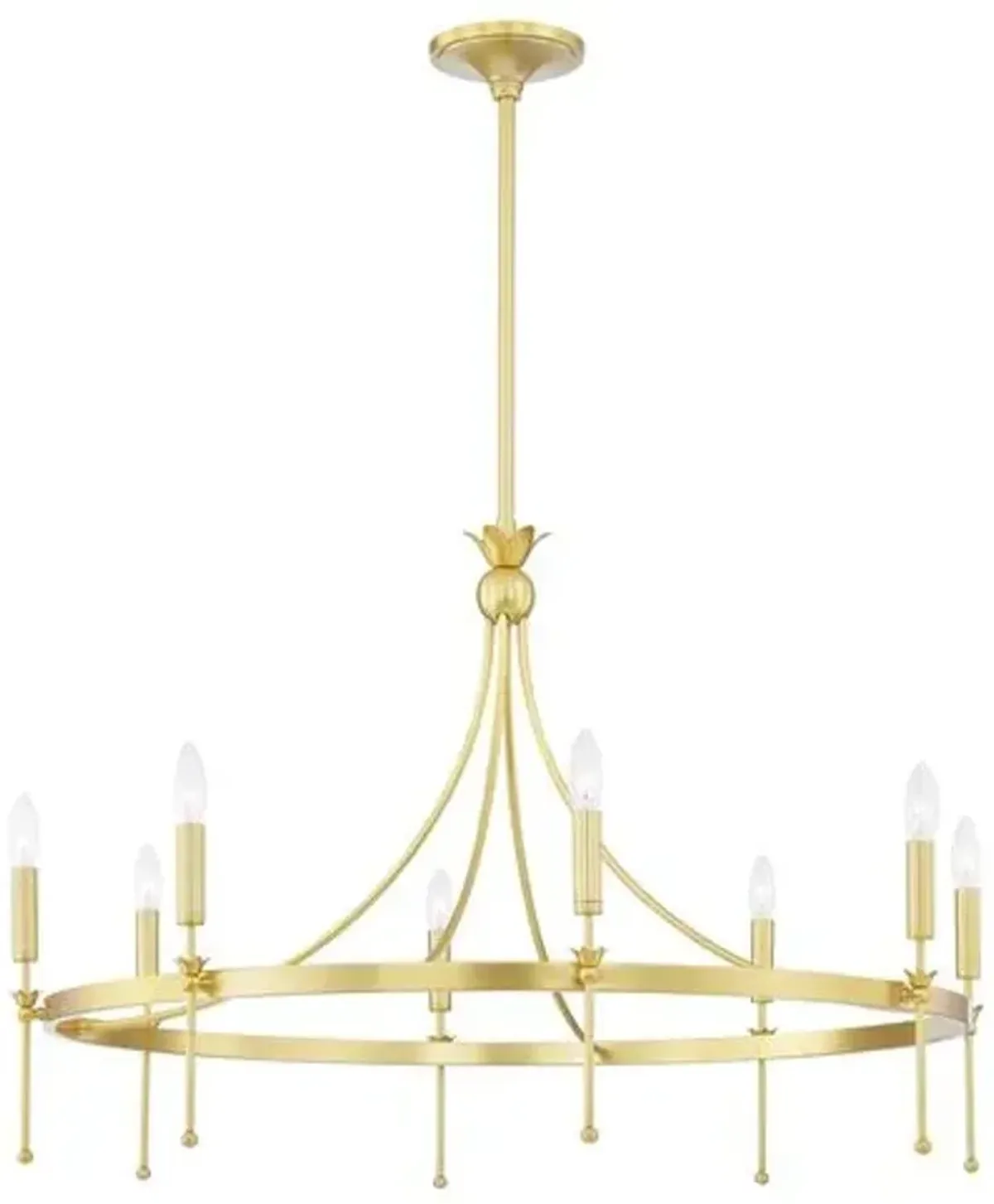 Briar 25" Chandelier - Gold