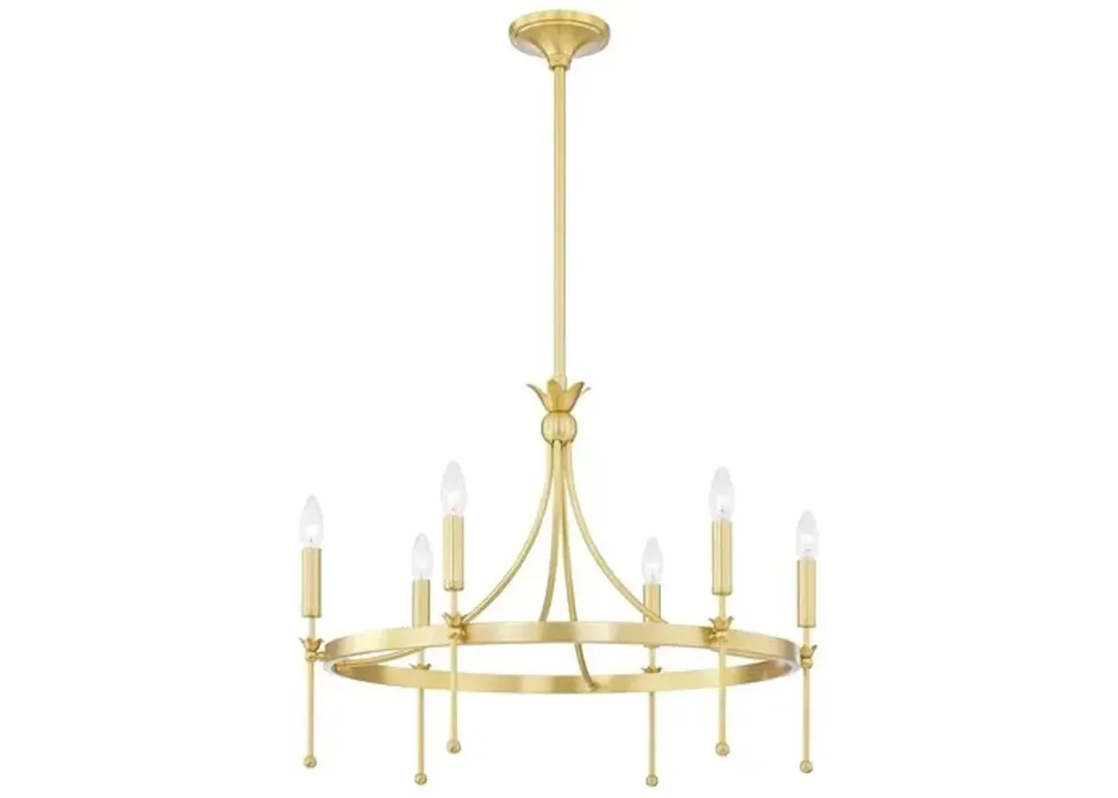 Briar Chandelier - Gold