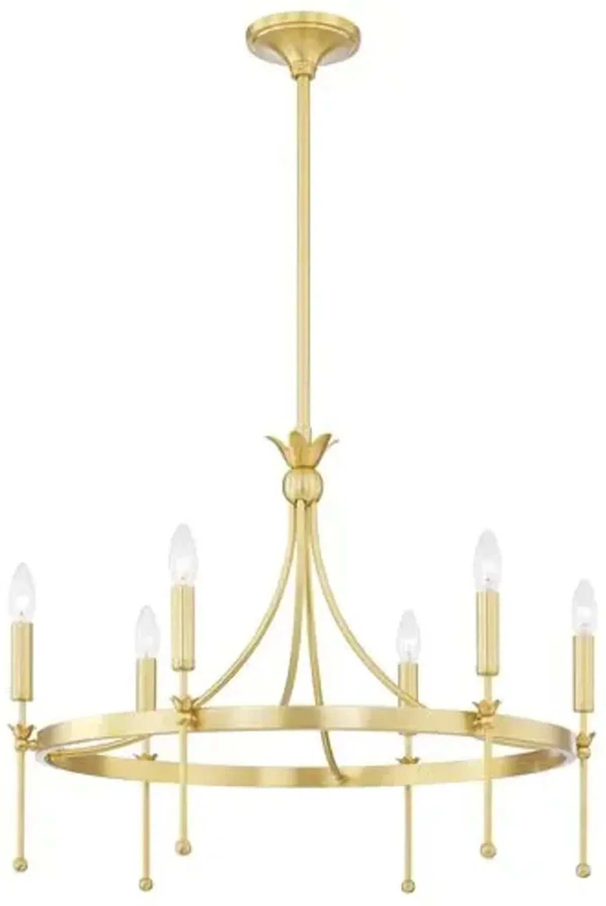 Briar Chandelier - Gold