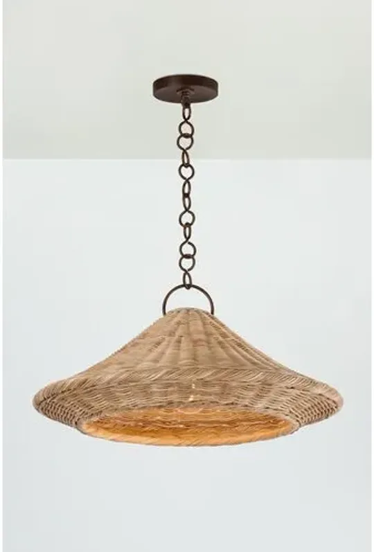 Baychester Pendant - Hudson Valley Lighting - Brown